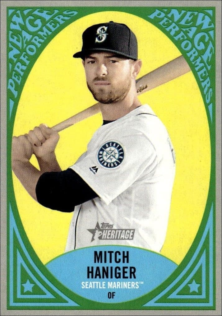 2019 Topps Heritage Mitch Haniger #NAP-9 trading card