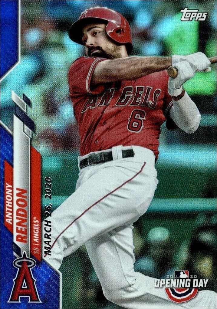 2020 Topps Opening Day Anthony Rendon #86 trading card