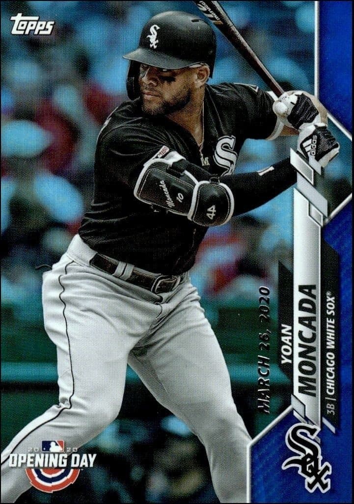 2020 Topps Opening Day Yoan Moncada #118 trading card
