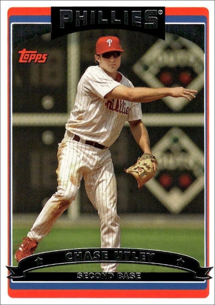 2006 Topps Chase Utley #359 trading card