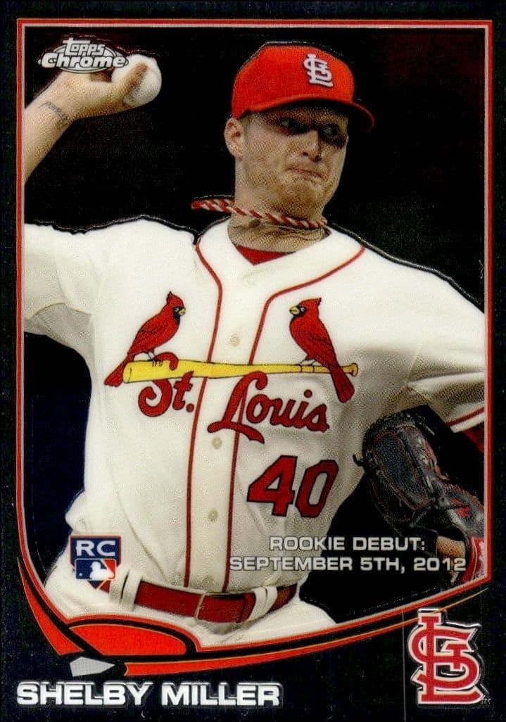 2013 Topps Chrome Update Shelby Miller #MB-44 trading card