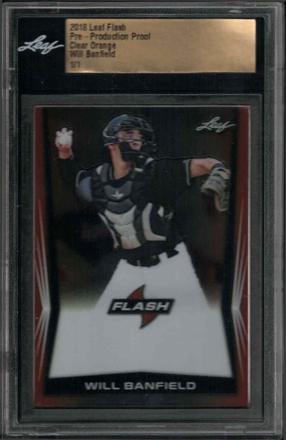 2018 Leaf Flash Will Banfield trading card