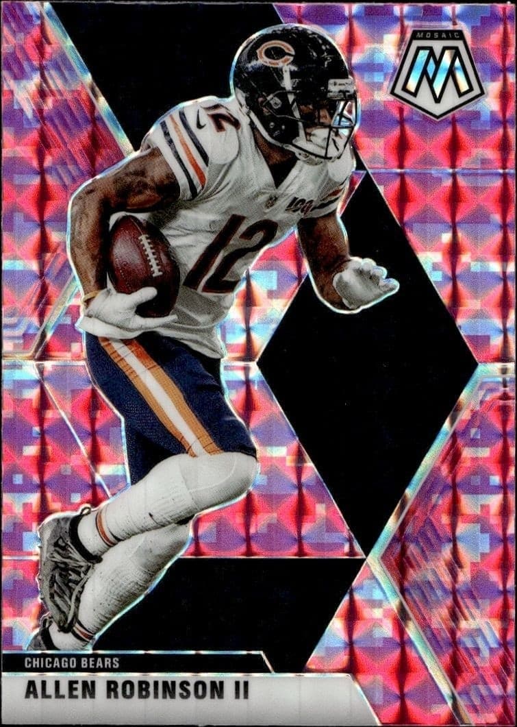2020 Panini Mosaic Allen Robinson II #44 trading card