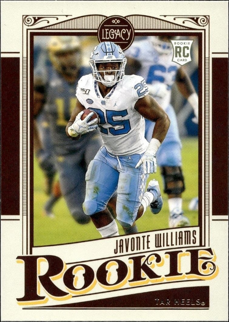 2021 Panini Legacy Javonte Williams #166 trading card