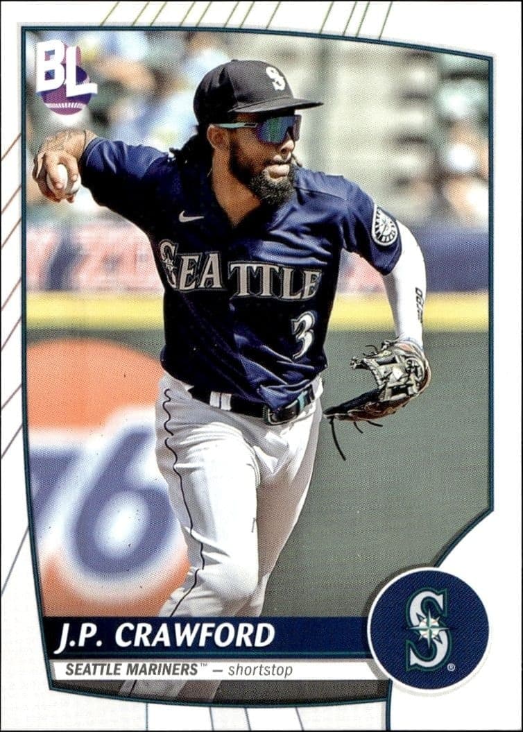 2023 Topps Big League J.P. Crawford #72 trading card