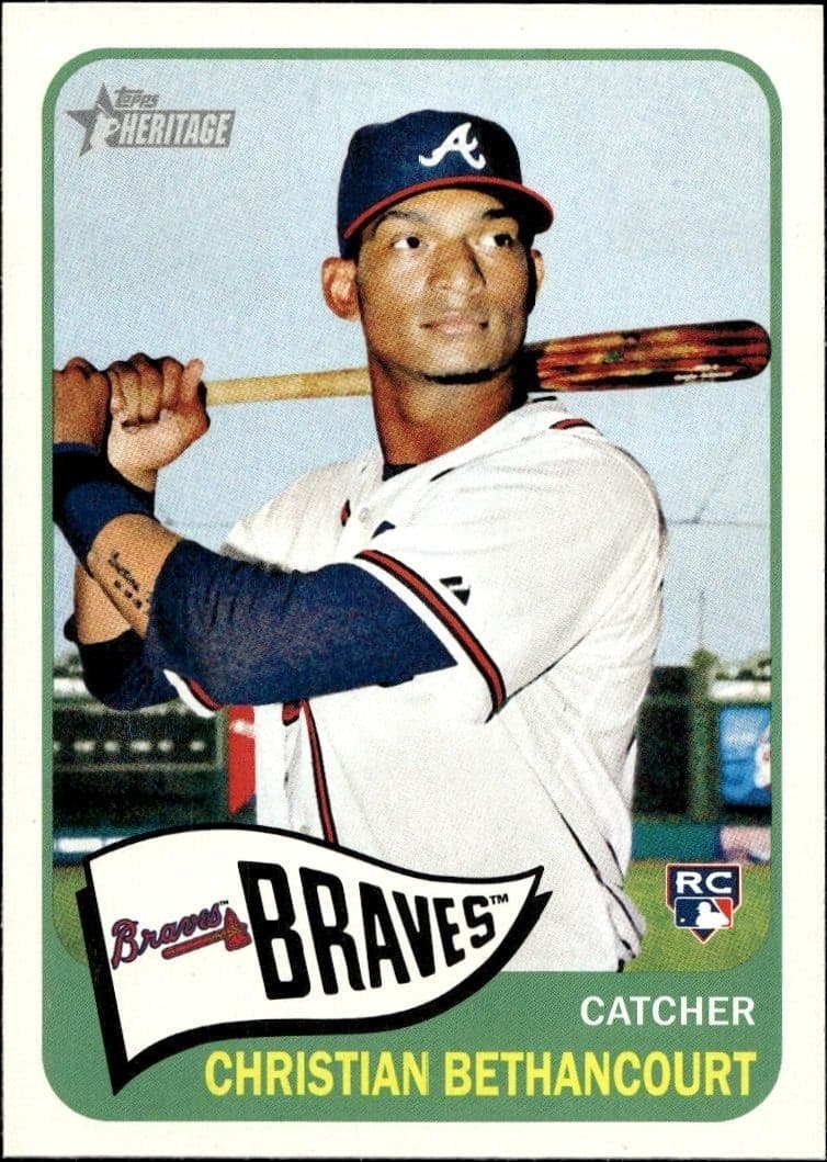 2014 Topps Heritage High Number Christian Bethancourt #H567 trading card