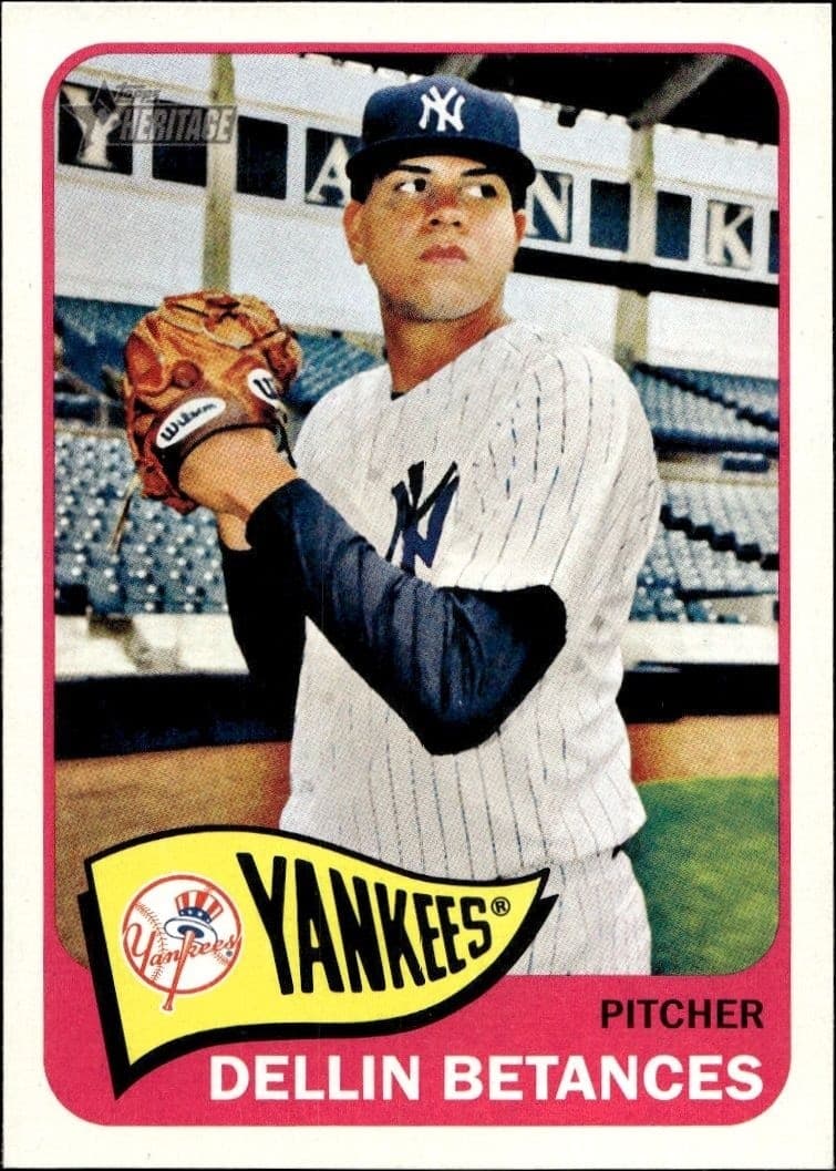 2014 Topps Heritage High Number Dellin Betances #H564 trading card