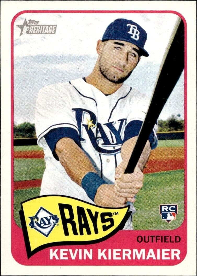 2014 Topps Heritage High Number Kevin Kiermaier #H541 trading card
