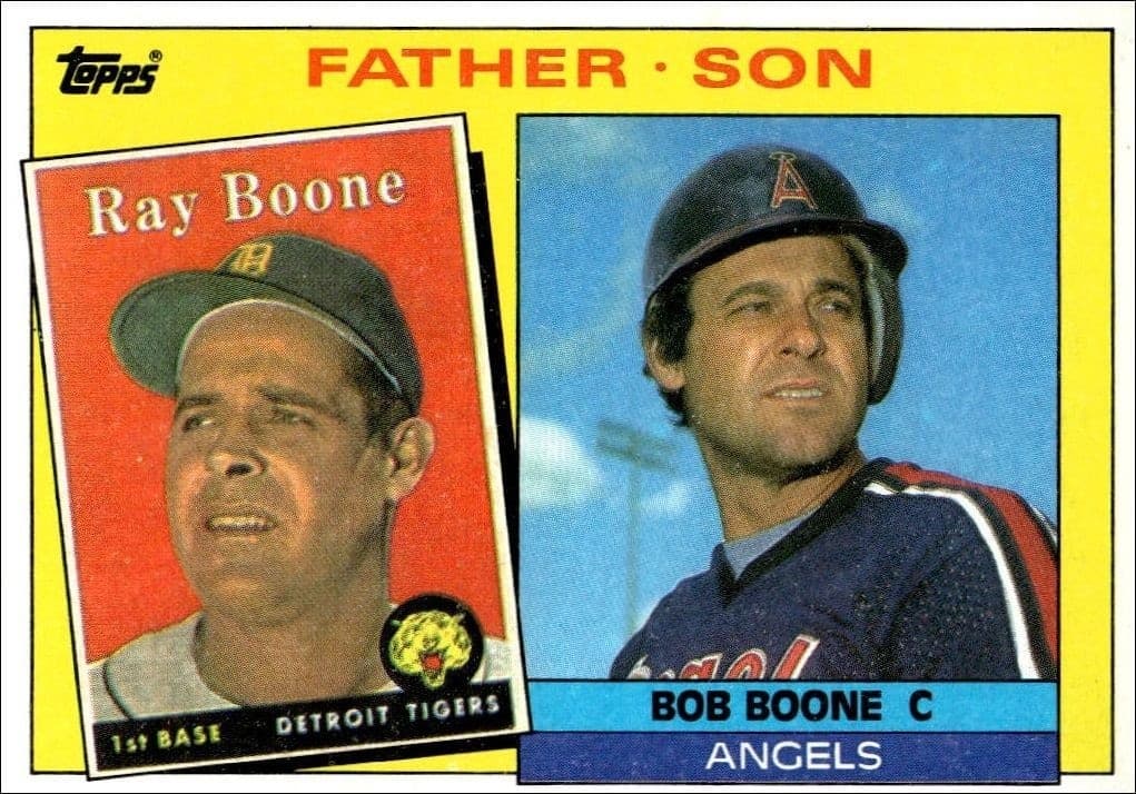 1985 Topps Ray Boone #133 trading card