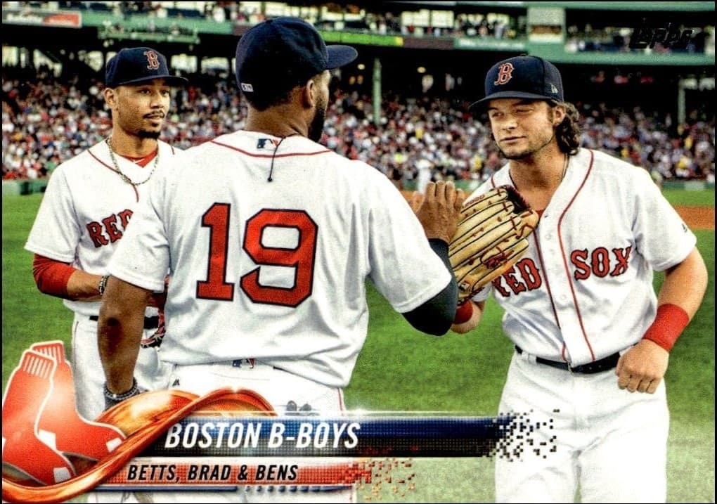 2018 Topps Series 1 Mookie Betts #211 trading card
