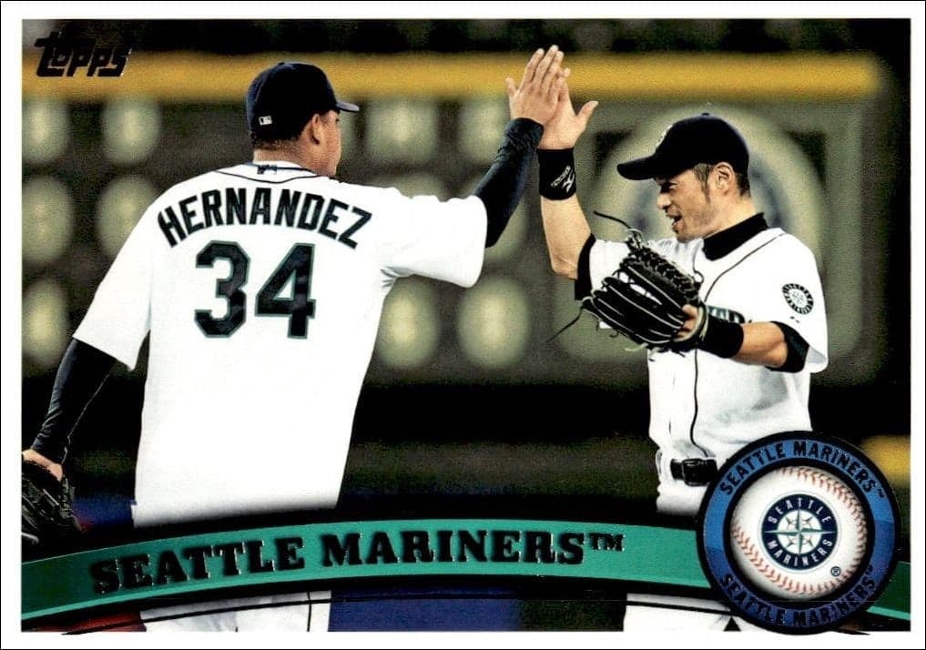 2011 Topps Series 2 Seattle Mariners #589 trading card