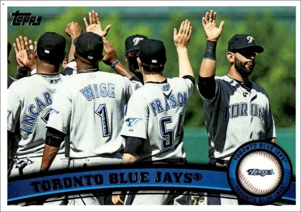 2011 Topps Series 2 Toronto Blue Jays #447 trading card