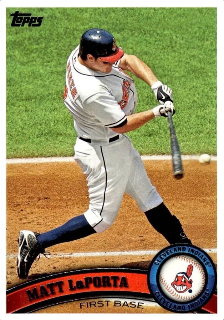 2011 Topps Series 2 Matt LaPorta #476 trading card