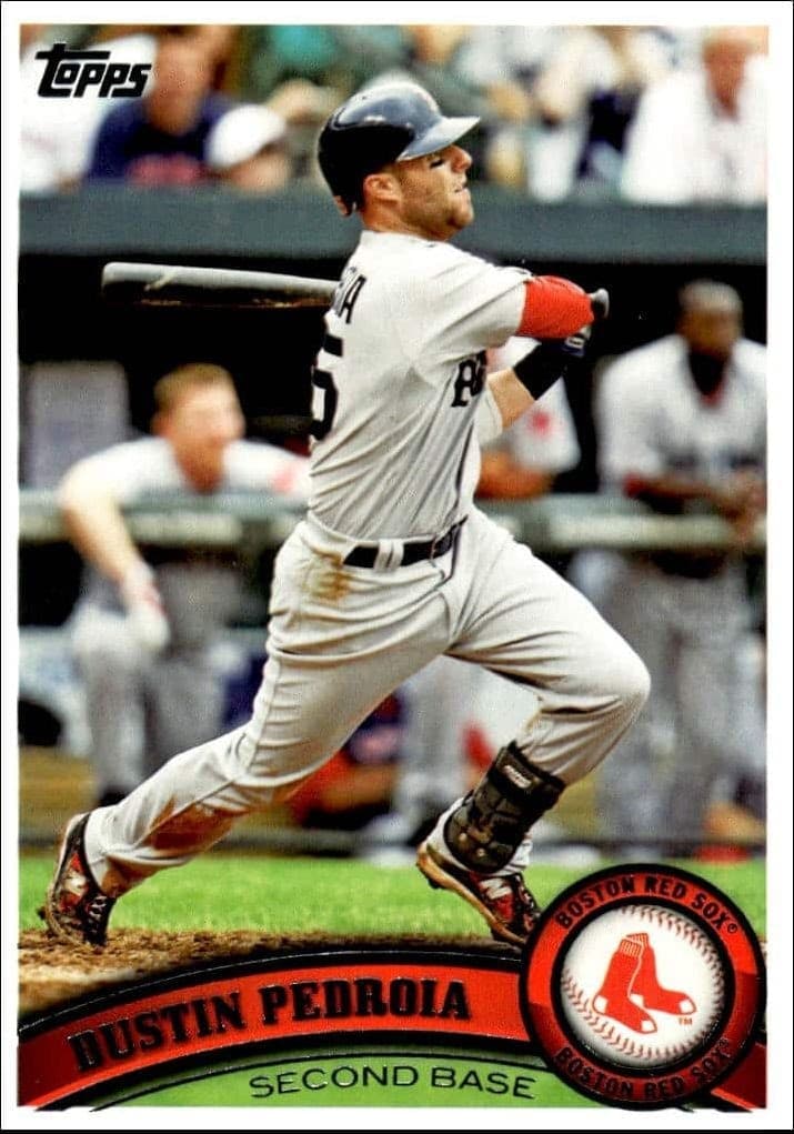 2011 Topps Series 2 Dustin Pedroia #480 trading card