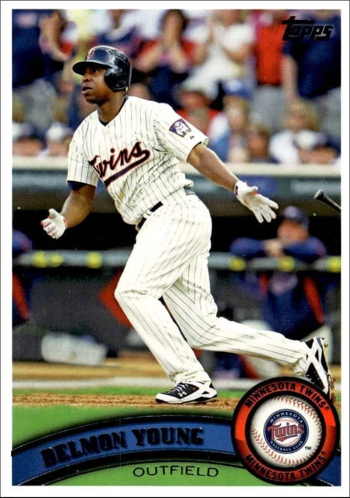 2011 Topps Series 2 Delmon Young #485 trading card