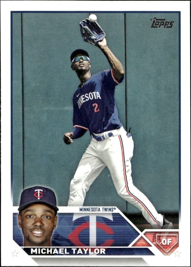 2023 Topps Series 2 Michael Taylor #374 trading card
