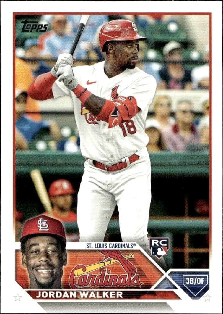 2023 Topps Series 2 Jordan Walker #344 trading card