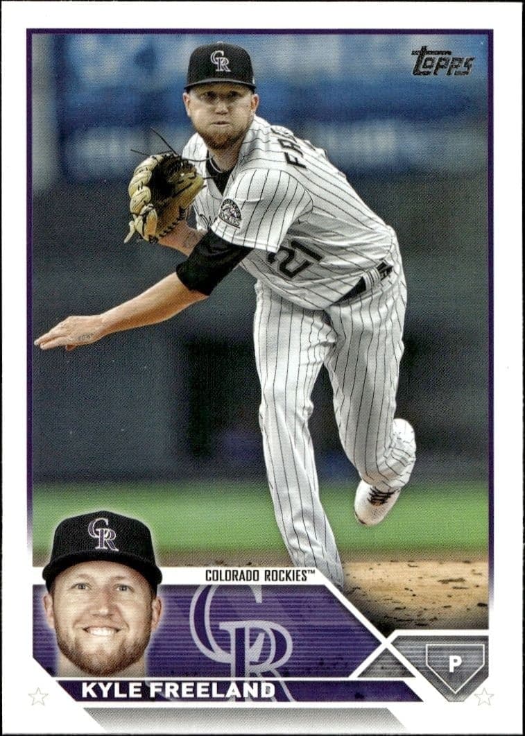 2023 Topps Series 2 Kyle Freeland #348 trading card