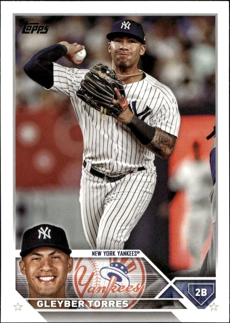 2023 Topps Series 1 Gleyber Torres #299 trading card