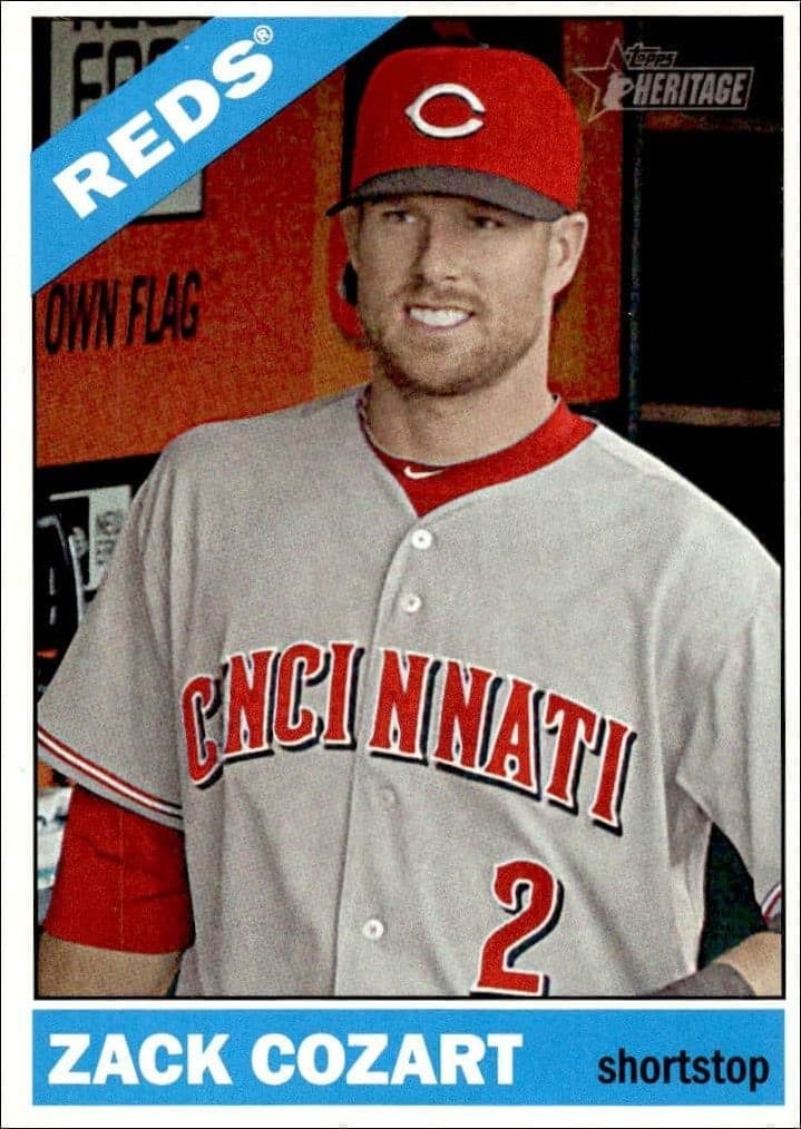 2015 Topps Heritage Zack Cozart #370 trading card