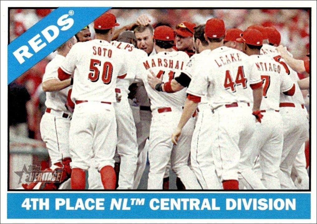 2015 Topps Heritage Cincinnati Reds #59 trading card