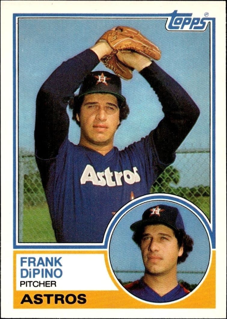 1983 Topps Traded Frank DiPino #25T trading card