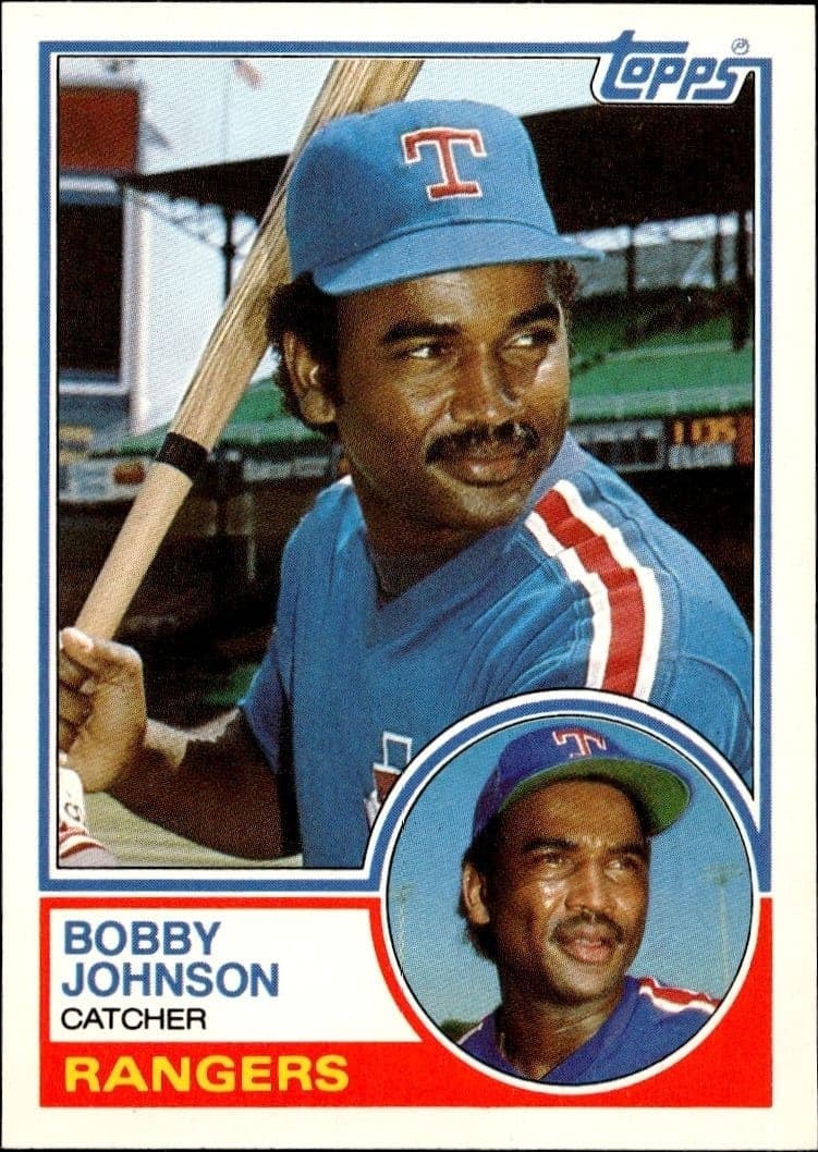 1983 Topps Traded Bobby Johnson #48T trading card