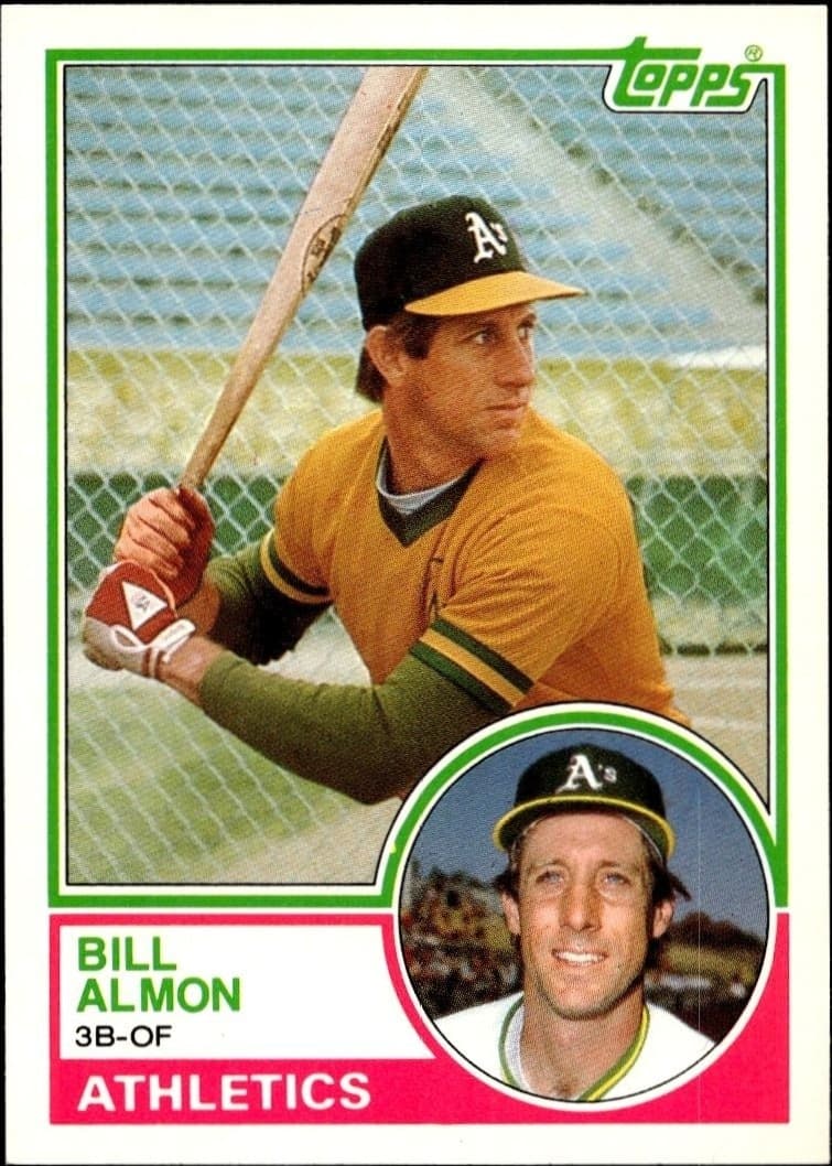 1983 Topps Traded Bill Almon #2T trading card