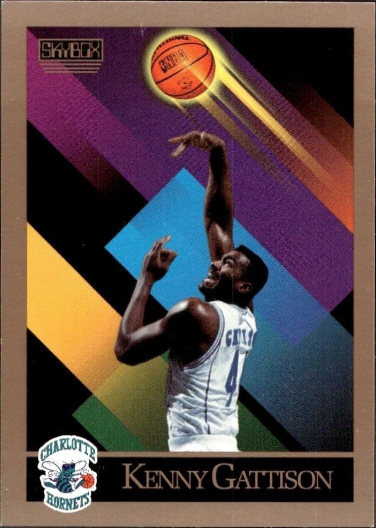 1990-91 Skybox Kenny Gattison #368 trading card