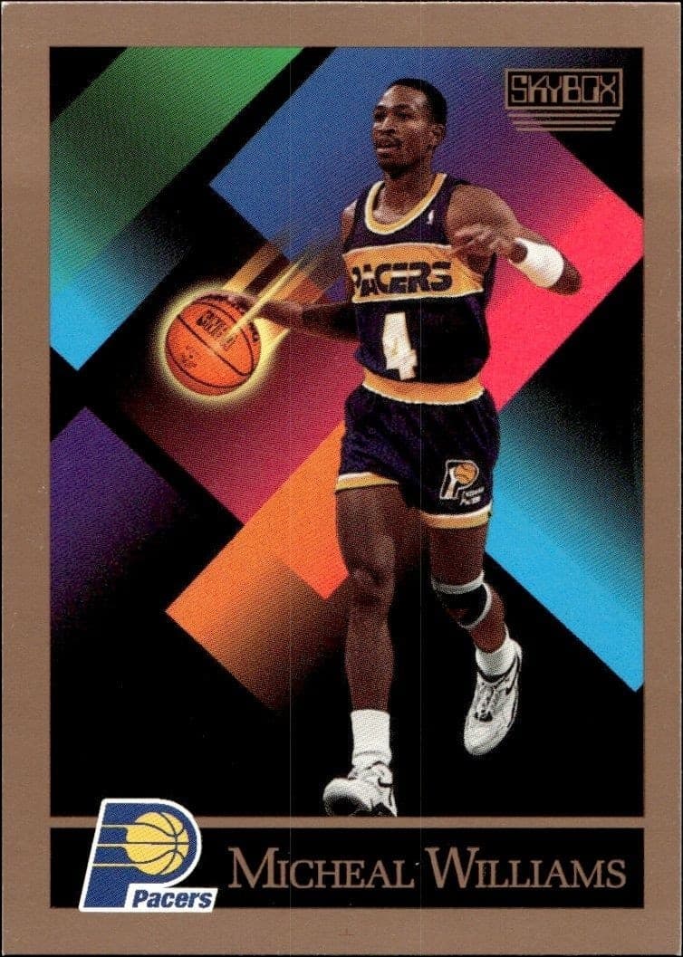 1990-91 Skybox Micheal Williams #388 trading card