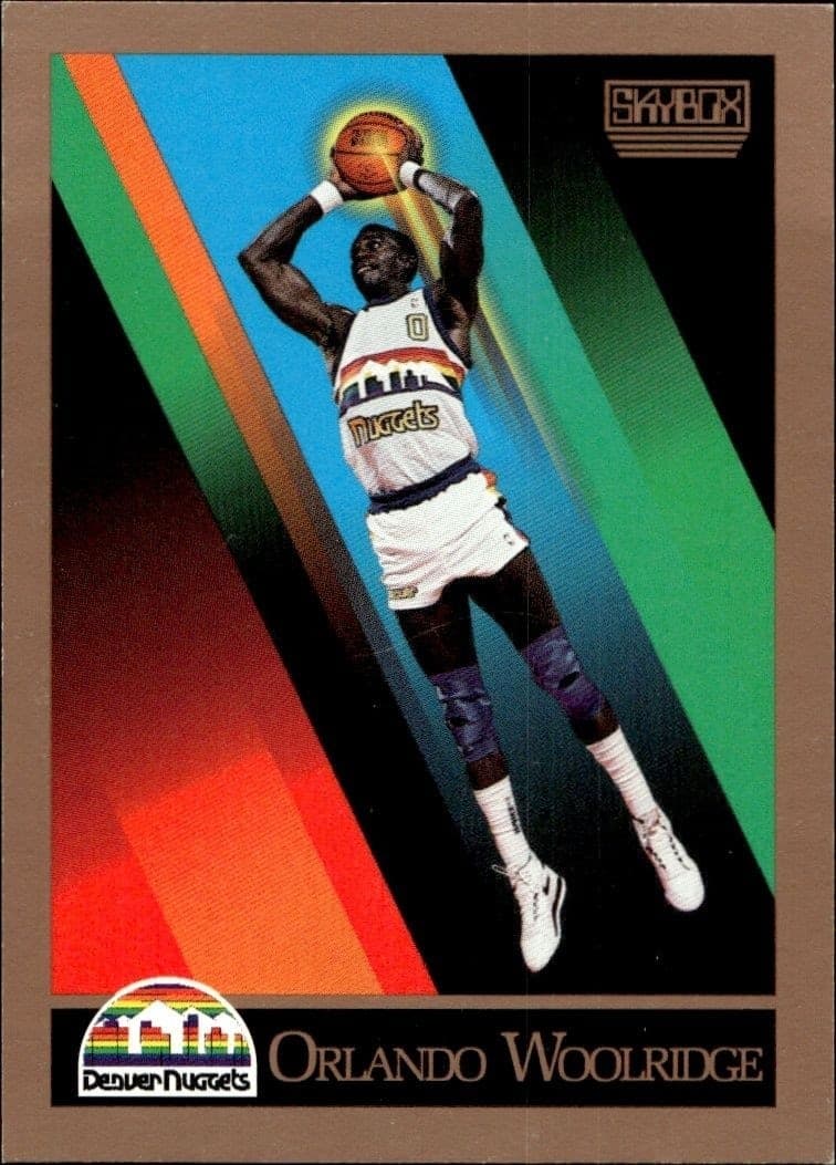1990-91 Skybox Orlando Woolridge #382 trading card