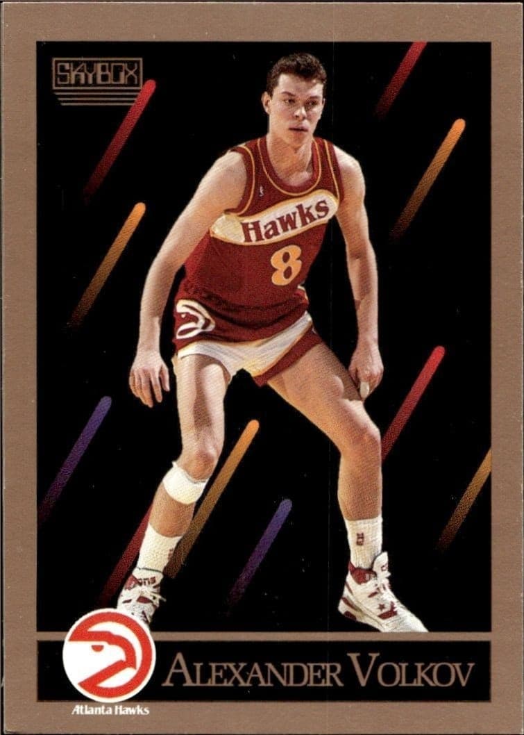 1990-91 Skybox Alexander Volkov #12 trading card