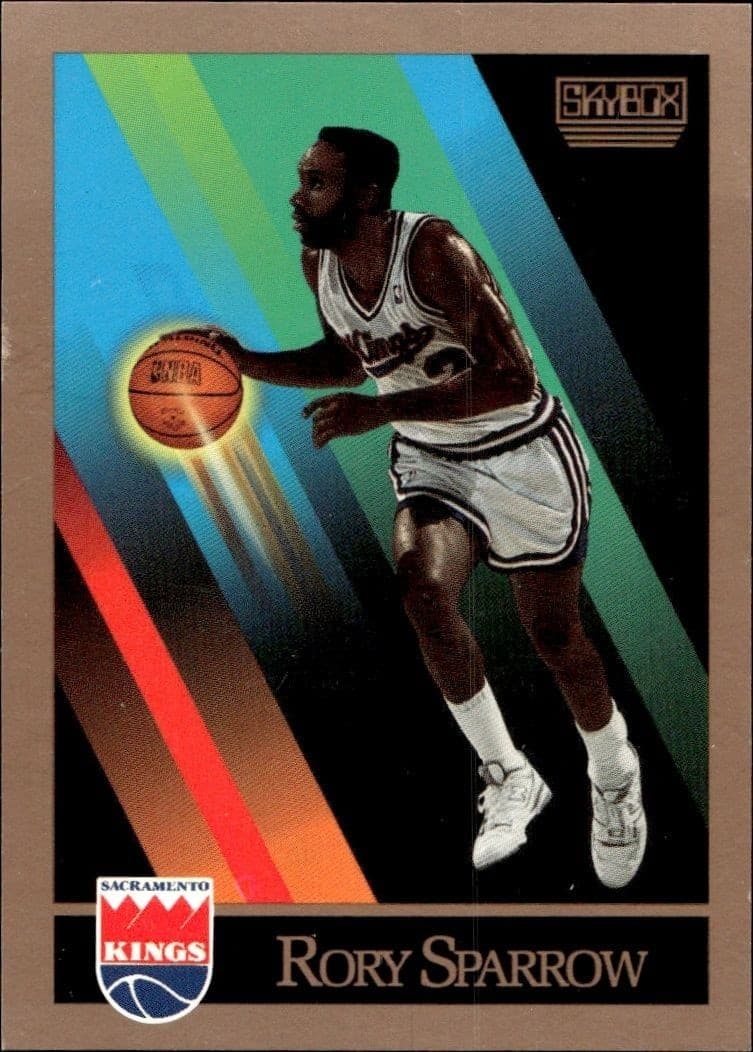 1990-91 Skybox Rory Sparrow #411 trading card