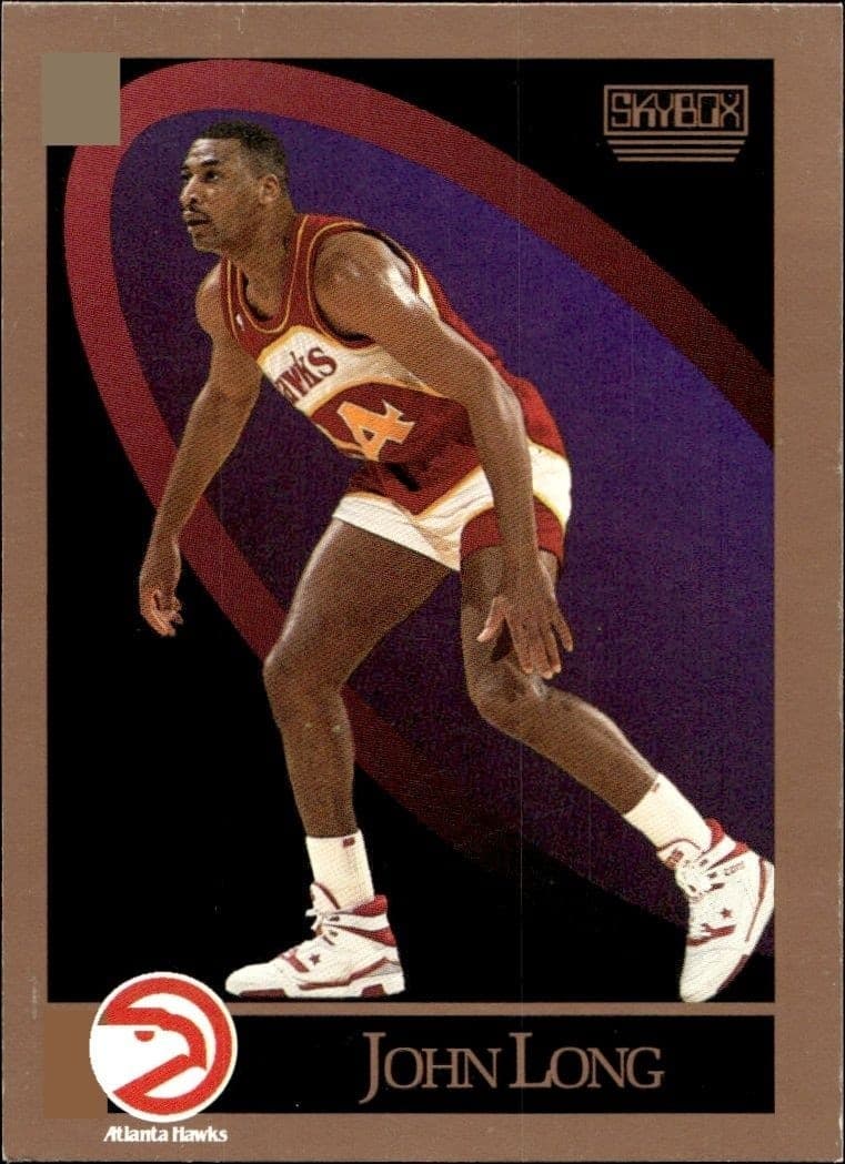 1990-91 Skybox John Long #5 trading card