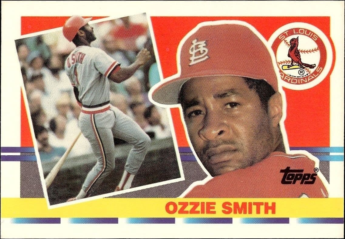 1990 Topps Big Ozzie Smith #203 trading card
