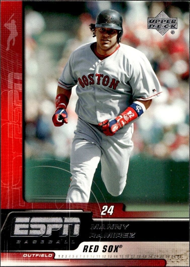 2005 Upper-Deck ESPN Manny Ramirez #14 trading card