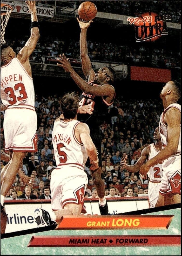 1992-93 Fleer Ultra Grant Long #100 trading card