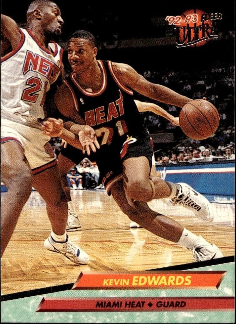 1992-93 Fleer Ultra Kevin Edwards #99 trading card