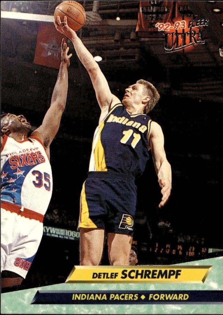 1992-93 Fleer Ultra Detlef Schrempf #79 trading card