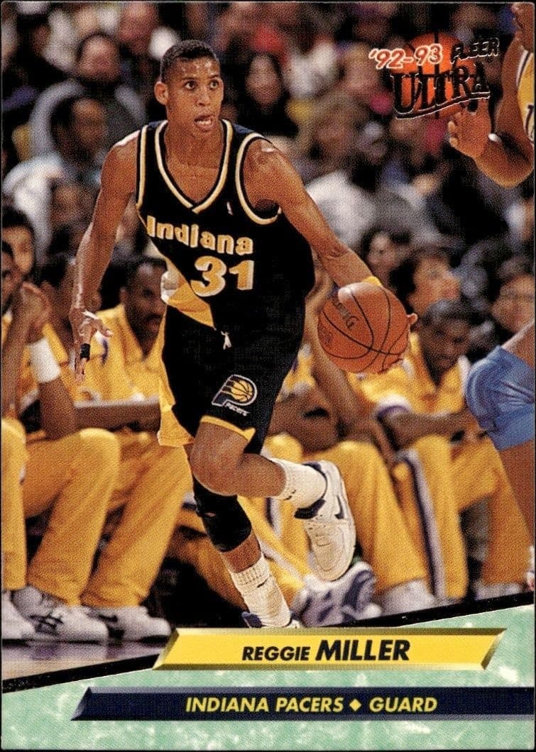 1992-93 Fleer-Ultra Ultra Reggie Miller #78 trading card