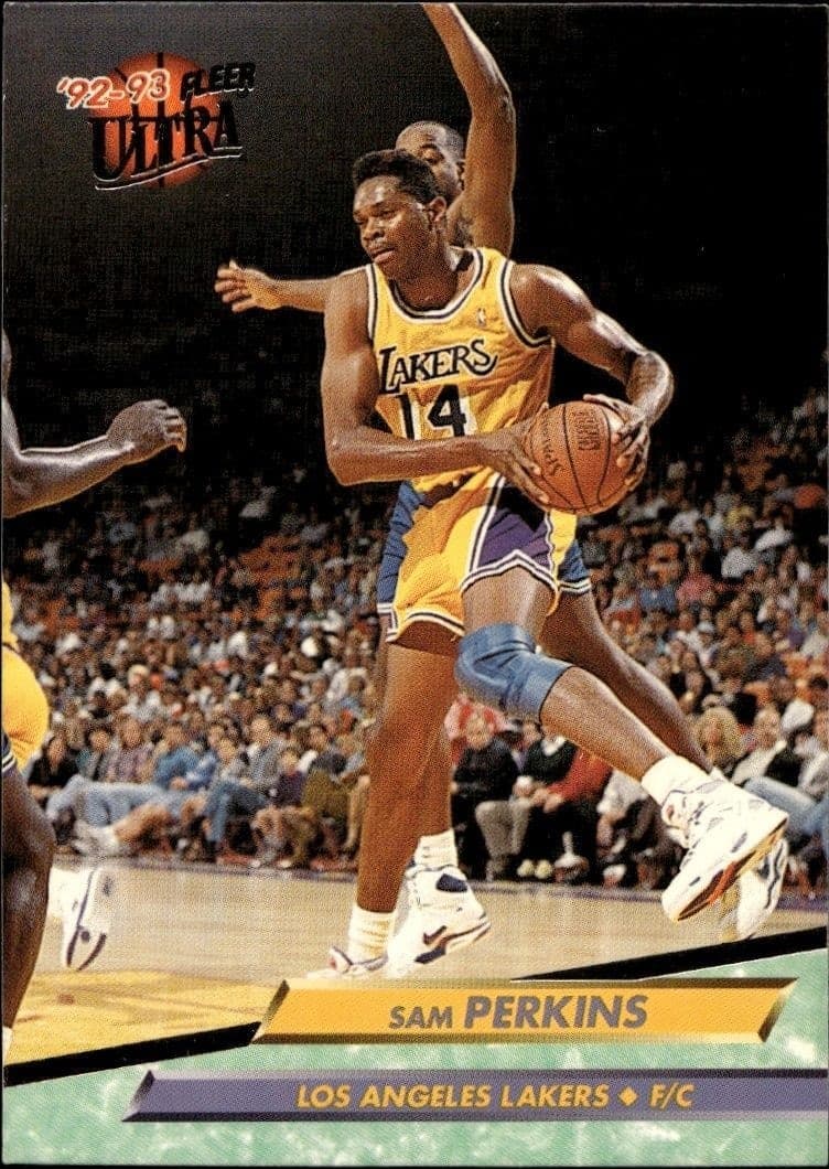1992-93 Fleer-Ultra Ultra Sam Perkins #92 trading card