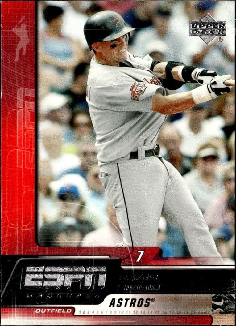 2005 Upper-Deck ESPN Craig Biggio #37 trading card