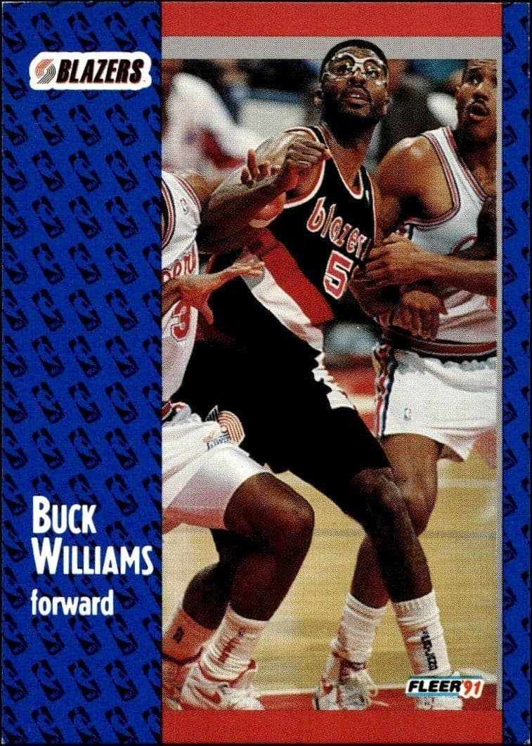 1991-92 Fleer Buck Williams #173 trading card
