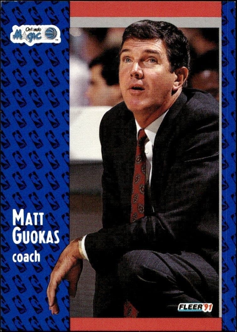 1991-92 Fleer Matt Guokas #145 trading card