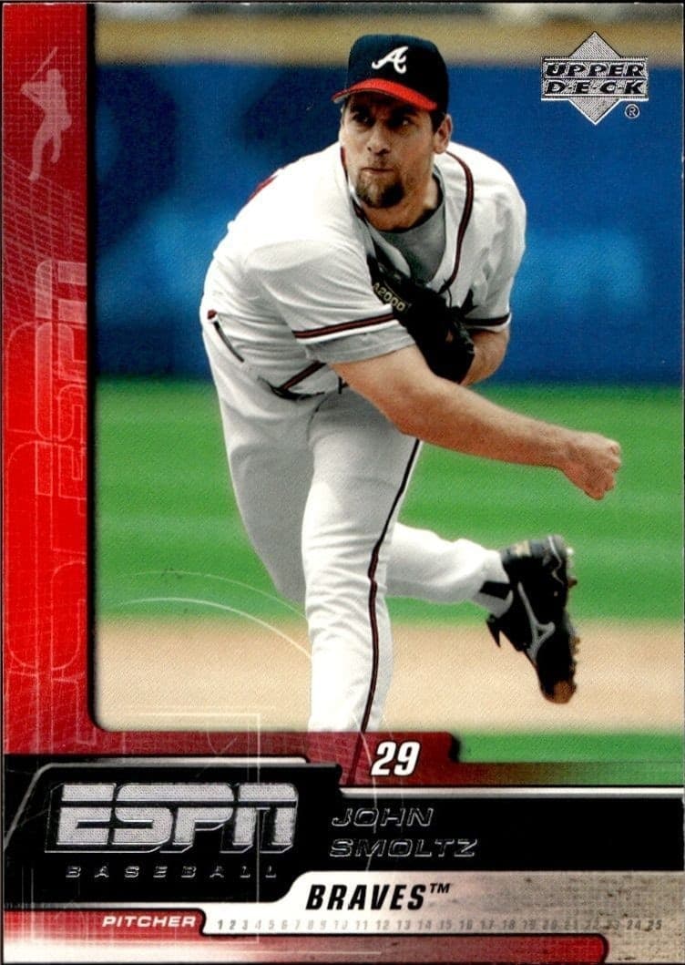 2005 Upper-Deck ESPN John Smoltz #9 trading card