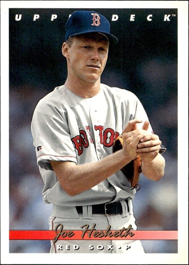 1993 Upper-Deck Joe Hesketh #620 trading card