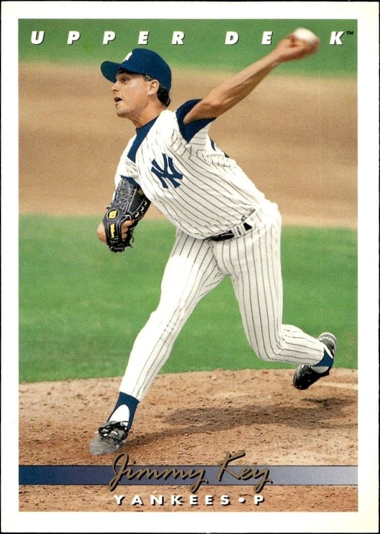 1993 Upper-Deck Jimmy Key #543 trading card