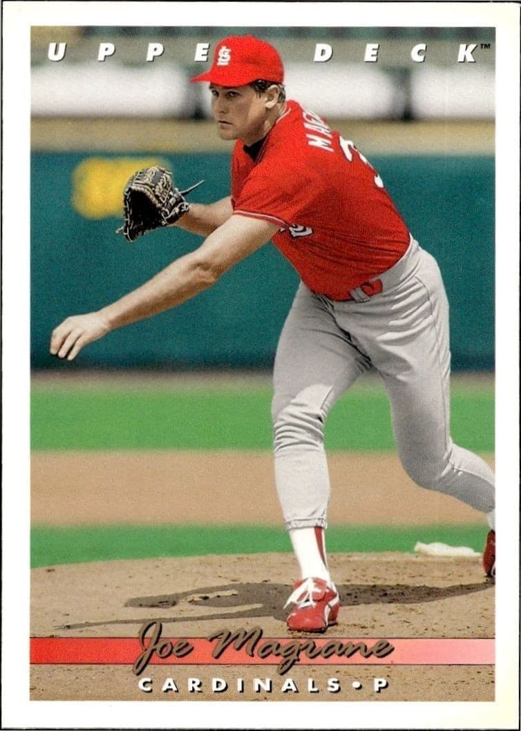 1993 Upper-Deck Joe Magrane #703 trading card