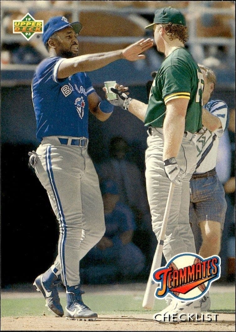 1992 Upper-Deck Joe Carter #41 trading card
