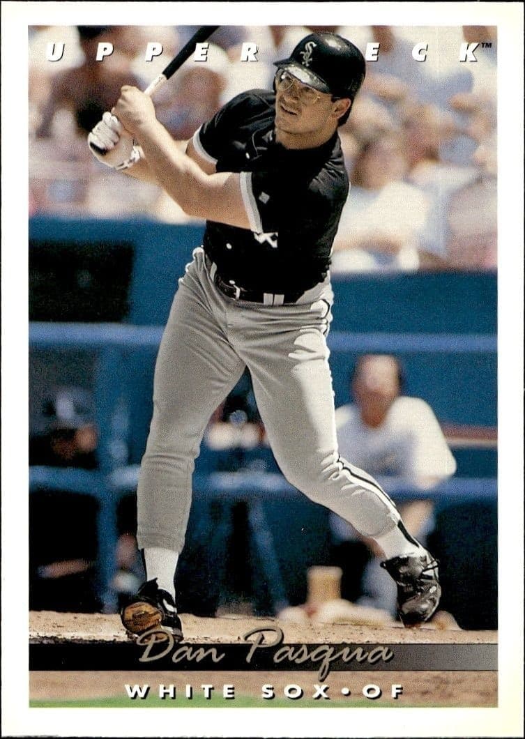 1993 Upper-Deck Dan Pasqua #649 trading card